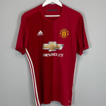 Shop 2016/17 MANCHESTER UNITED IBRAHIMOVIC #9 HOME SHIRT (L) ADIDAS, classic football shirts, vintage football shirts & retro soccer jerseys at Cult Kits