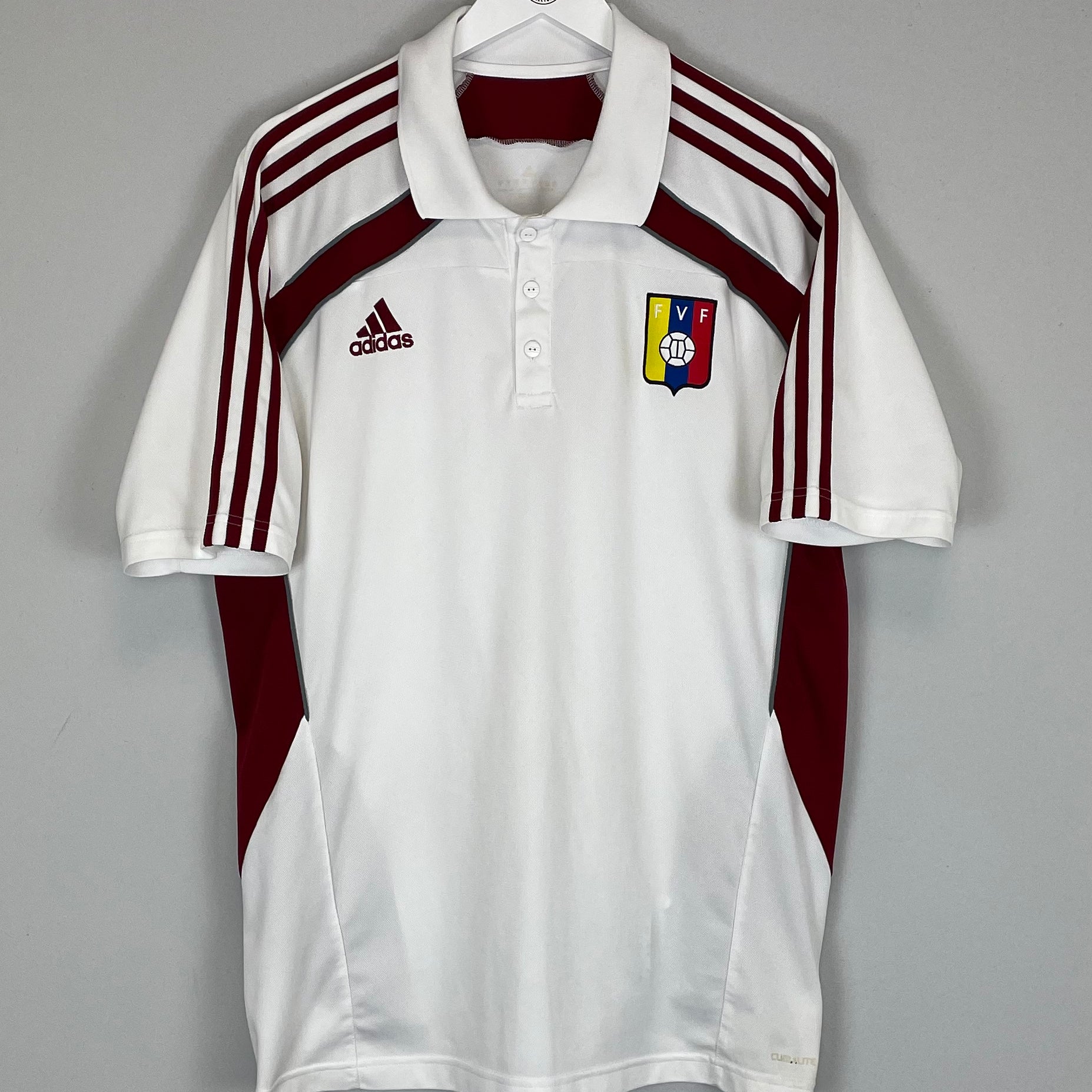 Shop 2012/14 VENEZUELA POLO SHIRT (XL) ADIDAS, classic football shirts, vintage football shirts & retro soccer jerseys at Cult Kits