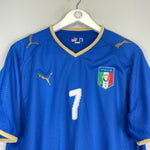 Shop 2007/08 ITALY DEL PIERO #7 HOME SHIRT (XL) PUMA, classic football shirts, vintage football shirts & retro soccer jerseys at Cult Kits