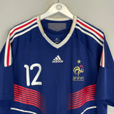 2009/10 FRANCE HENRY #12 HOME SHIRT (XL) ADIDAS