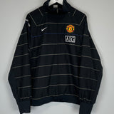 Shop 2008/09 MANCHESTER UNITED TRACK JACKET (XL) NIKE, classic football shirts, vintage football shirts & retro soccer jerseys at Cult Kits