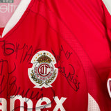 2008/09 DEPORTIVO TOLUCA MANCILLA #9 *SQUAD SIGNED* HOME SHIRT (XL) ATLETICA