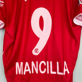 2008/09 DEPORTIVO TOLUCA MANCILLA #9 *SQUAD SIGNED* HOME SHIRT (XL) ATLETICA