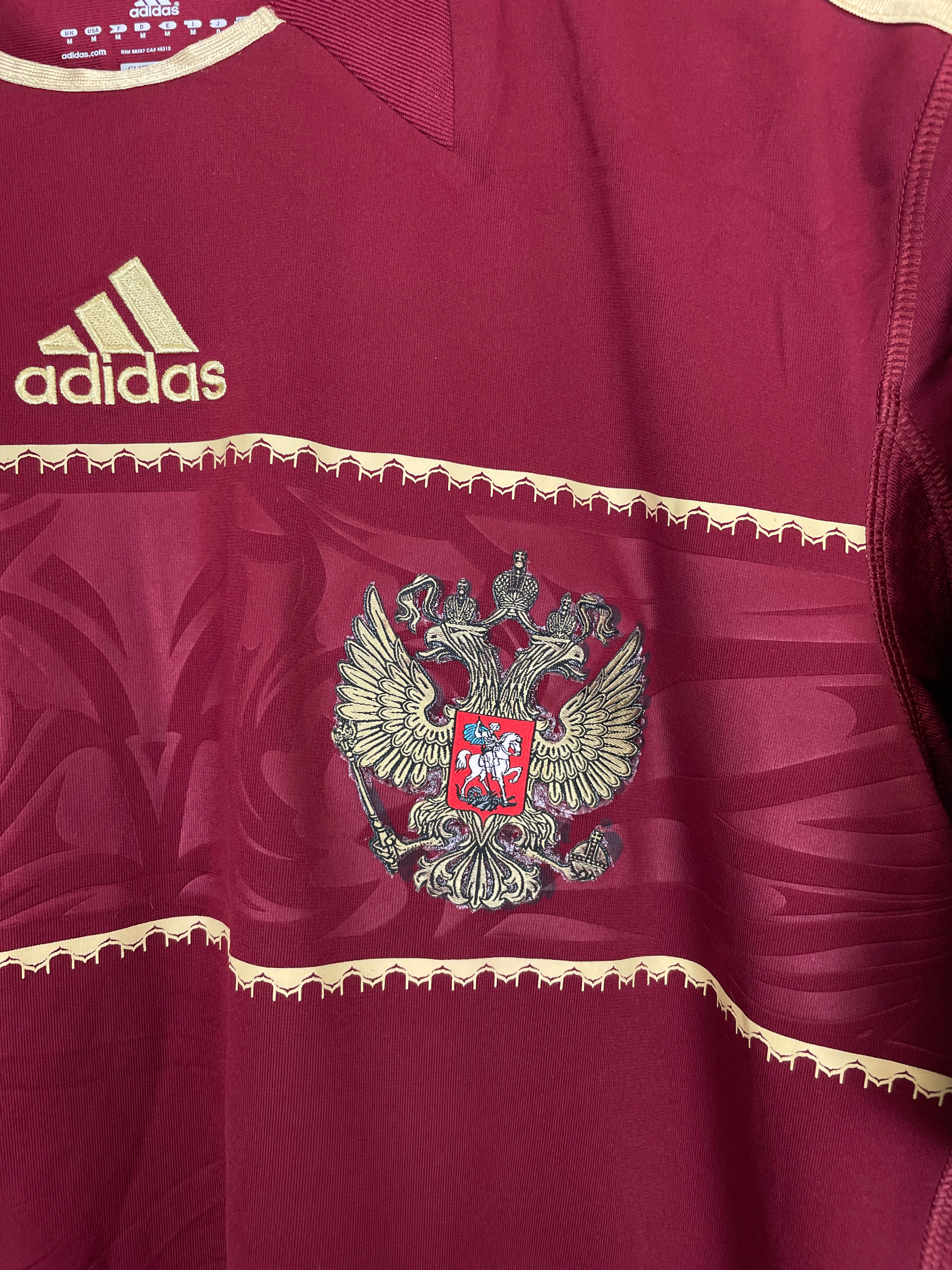 Shop 2009/10 RUSSIA ARSHAVIN #10 AWAY SHIRT (M) ADIDAS, classic football shirts, vintage football shirts & retro soccer jerseys at Cult Kits