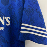 Shop 1994/96 RANGERS GASCOIGNE #8 HOME SHIRT (XL) ADIDAS, classic football shirts, vintage football shirts & retro soccer jerseys at Cult Kits