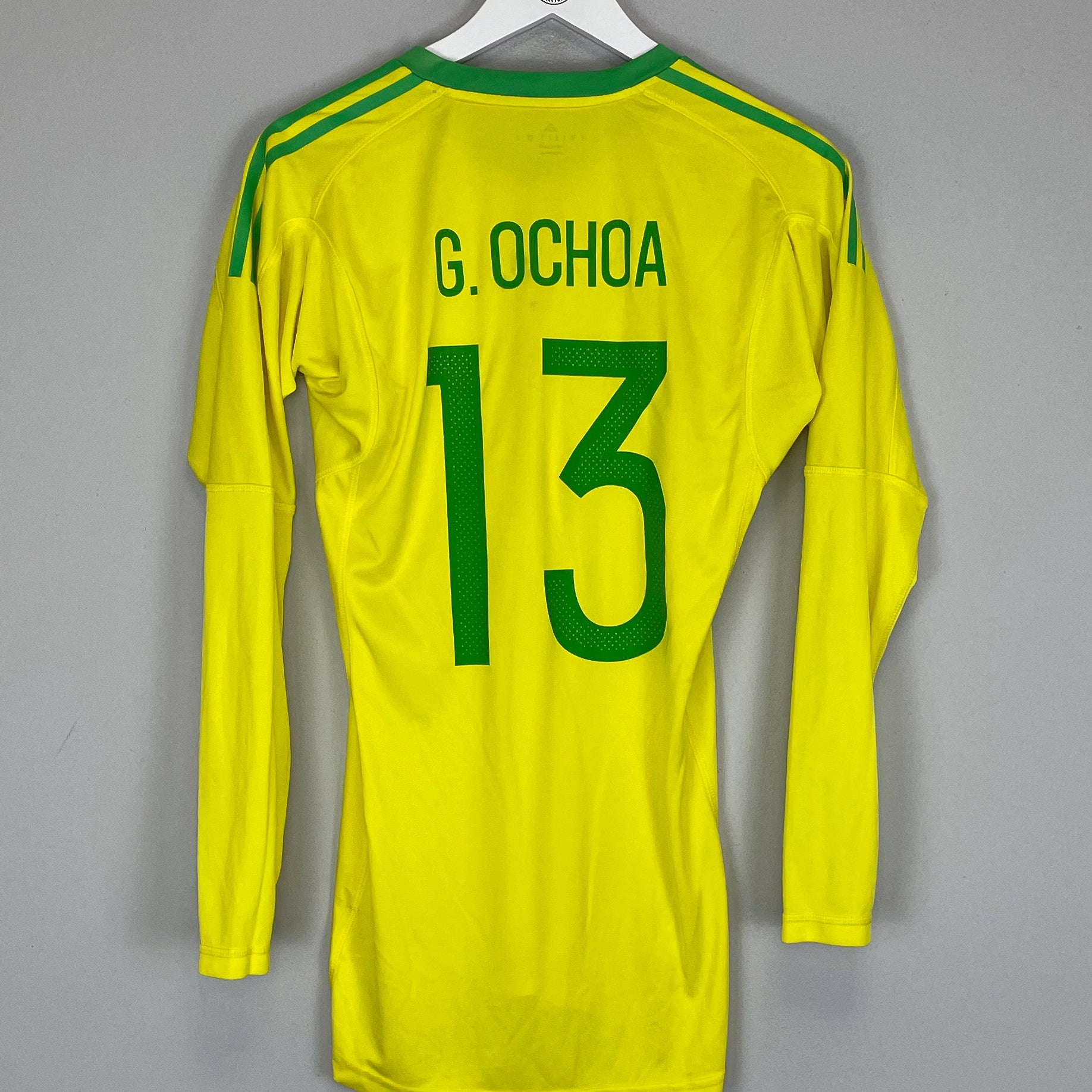 Shop 2017 MEXICO OCHOA #13 GK SHIRT (S) ADIDAS, classic football shirts, vintage football shirts & retro soccer jerseys at Cult Kits