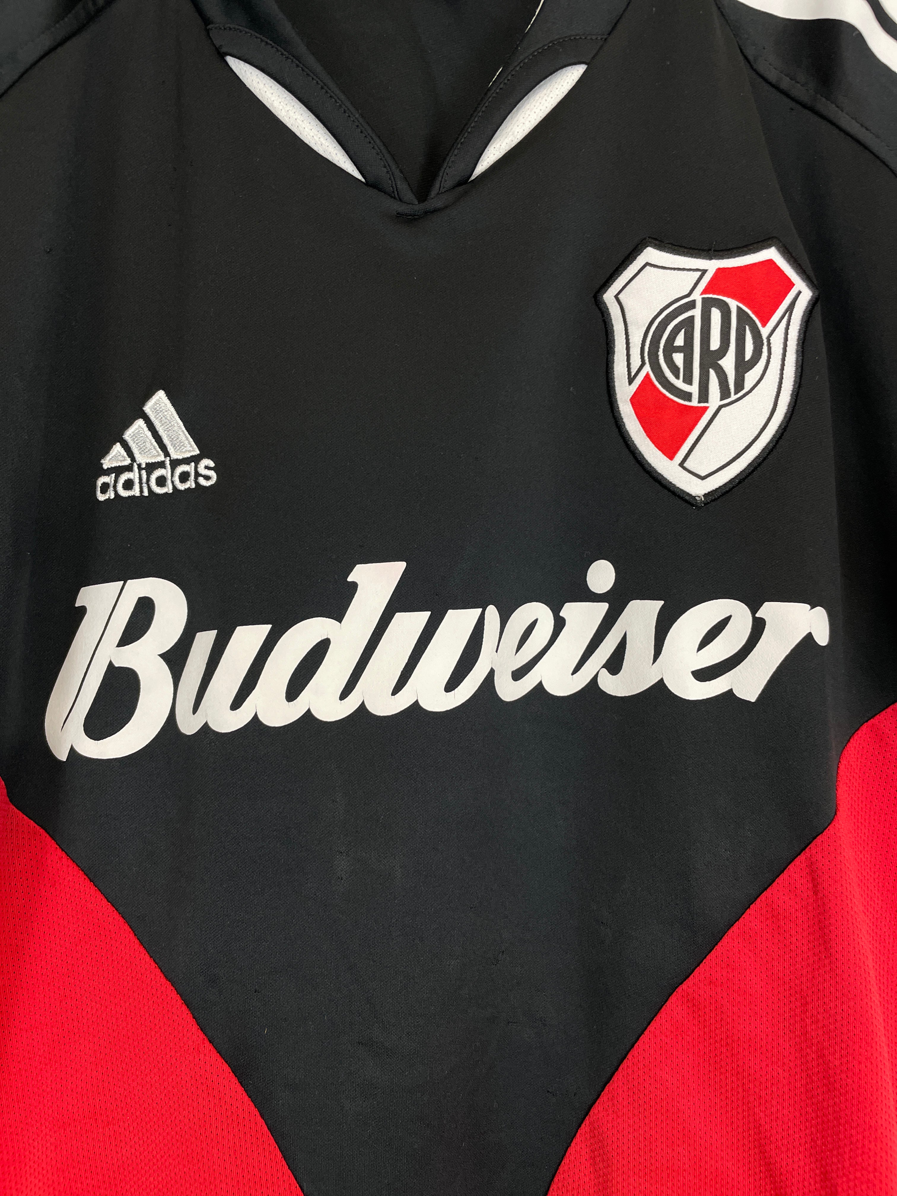 Shop 2004/05 RIVER PLATE COSTANZO #17 AWAY SHIRT (M) ADIDAS, classic football shirts, vintage football shirts & retro soccer jerseys at Cult Kits