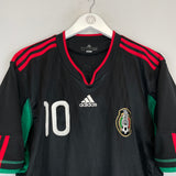 2010 MEXICO C.BLANCO #10 AWAY SHIRT (L) ADIDAS