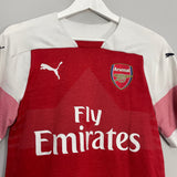 2018/19 ARSENAL TORREIRA #11 *PLAYER ISSUE* HOME SHIRT (L) PUMA