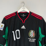 2010/11 MEXICO BLANCO #10 AWAY SHIRT (M) ADIDAS