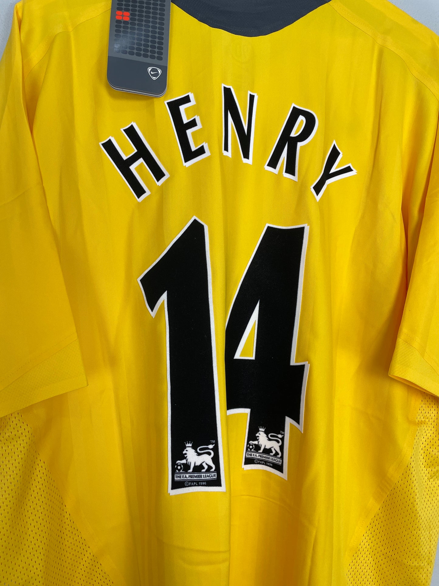 2006/07 ARSENAL HENRY #14 *BNWT* PLAYER ISSUE AWAY SHIRT (XXL) NIKE