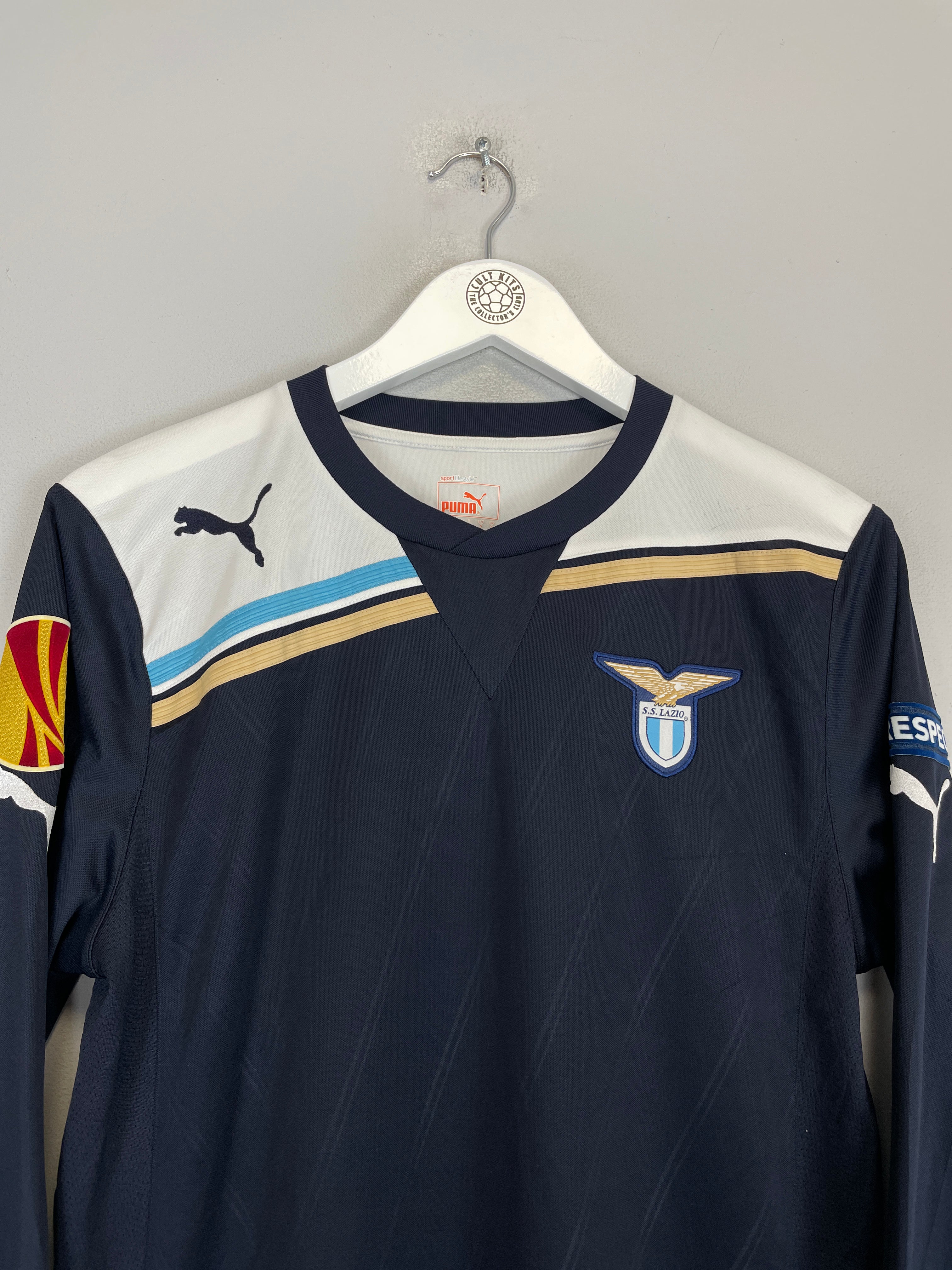 Shop 2011/12 LAZIO KLOSE #25 L/S THIRD SHIRT (S) PUMA, classic football shirts, vintage football shirts & retro soccer jerseys at Cult Kits