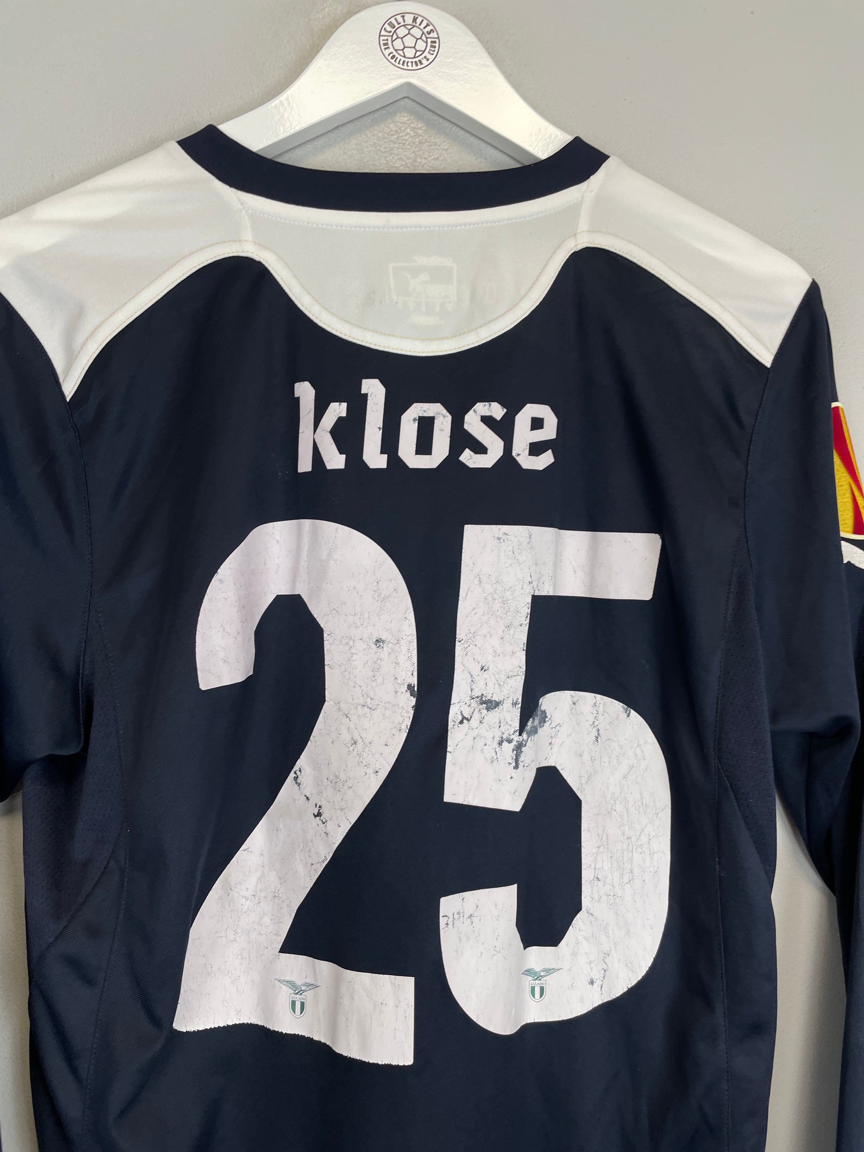 Shop 2011/12 LAZIO KLOSE #25 L/S THIRD SHIRT (S) PUMA, classic football shirts, vintage football shirts & retro soccer jerseys at Cult Kits