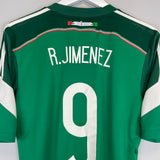 2014 MEXICO R.JIMENEZ #9 HOME SHIRT (M) ADIDAS
