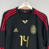 2011/12 MEXICO CHICHARITO #14 L/S AWAY SHIRT (XL) ADIDAS