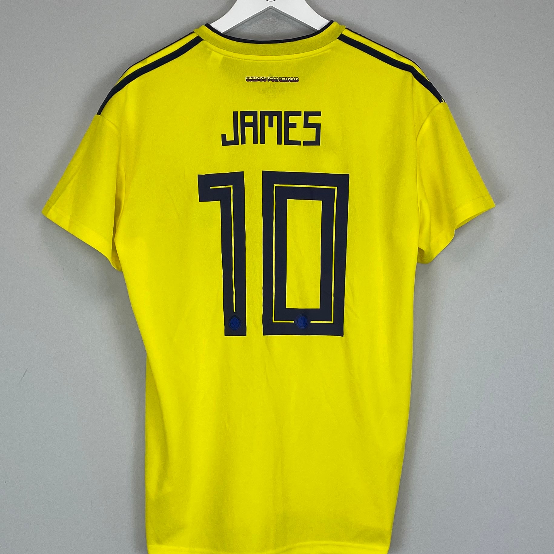Shop 2018/19 COLOMBIA JAMES #10 HOME SHIRT (XL) ADIDAS, classic football shirts, vintage football shirts & retro soccer jerseys at Cult Kits