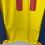 Shop 2014/15 ARSENAL OZIL #11 L/S AWAY SHIRT (L) PUMA, classic football shirts, vintage football shirts & retro soccer jerseys at Cult Kits