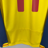 Shop 2014/15 ARSENAL OZIL #11 L/S AWAY SHIRT (L) PUMA, classic football shirts, vintage football shirts & retro soccer jerseys at Cult Kits