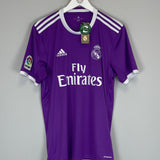 Shop 2016/17 REAL MADRID RONALDO #7 *BNWT* AWAY SHIRT (M) ADIDAS, classic football shirts, vintage football shirts & retro soccer jerseys at Cult Kits