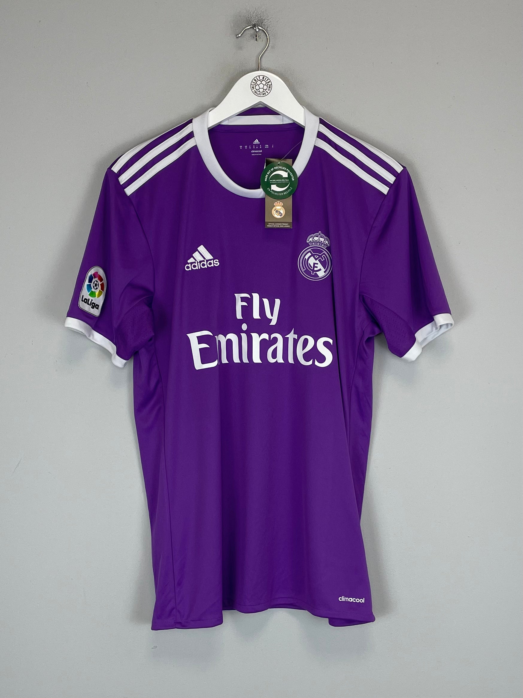 Shop 2016/17 REAL MADRID RONALDO #7 *BNWT* AWAY SHIRT (M) ADIDAS, classic football shirts, vintage football shirts & retro soccer jerseys at Cult Kits