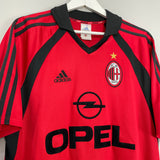 Shop 2001/02 AC MILAN THIRD SHIRT (M) ADIDAS, classic football shirts, vintage football shirts & retro soccer jerseys at Cult Kits