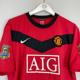 2009/10 MANCHESTER UNITED ROONEY #10 HOME SHIRT (XL) NIKE