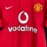 2002/04 MANCHESTER UNITED HOME SHIRT (L) NIKE