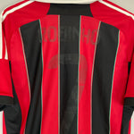 Shop 2012/13 AC MILAN ROBINHO #7 HOME SHIRT (L) ADIDAS, classic football shirts, vintage football shirts & retro soccer jerseys at Cult Kits