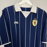 Shop 2002/03 SCOTLAND HOME SHIRT (XL) FILA, classic football shirts, vintage football shirts & retro soccer jerseys at Cult Kits