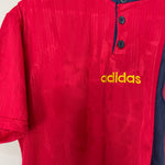 Shop 1996/98 SPAIN HOME SHIRT (M) ADIDAS, classic football shirts, vintage football shirts & retro soccer jerseys at Cult Kits