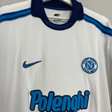 Shop 1998/99 NAPOLI *BNWT* L/S AWAY SHIRT (XL) NIKE, classic football shirts, vintage football shirts & retro soccer jerseys at Cult Kits