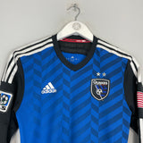 Shop 2014/15 SAN JOSE EARTHQUAKES L/S HOME SHIRT (S) ADIDAS, classic football shirts, vintage football shirts & retro soccer jerseys at Cult Kits