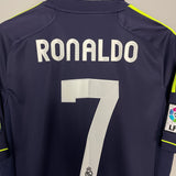 Shop 2012/13 REAL MADRID RONALDO #7 AWAY SHIRT (L) ADIDAS, classic football shirts, vintage football shirts & retro soccer jerseys at Cult Kits