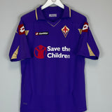 2010/11 FIORENTINA HOME SHIRT (M) LOTTO