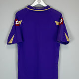 2010/11 FIORENTINA HOME SHIRT (M) LOTTO