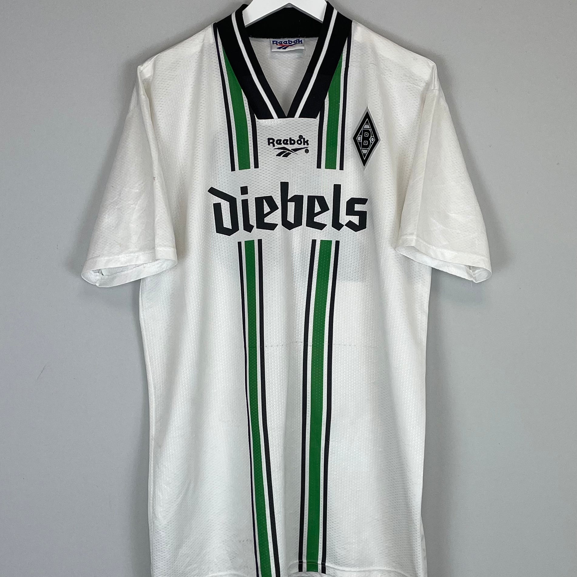 Shop 1996/97 MONCHENGLADBACH #23 HOME SHIRT (XL) REEBOK, classic football shirts, vintage football shirts & retro soccer jerseys at Cult Kits