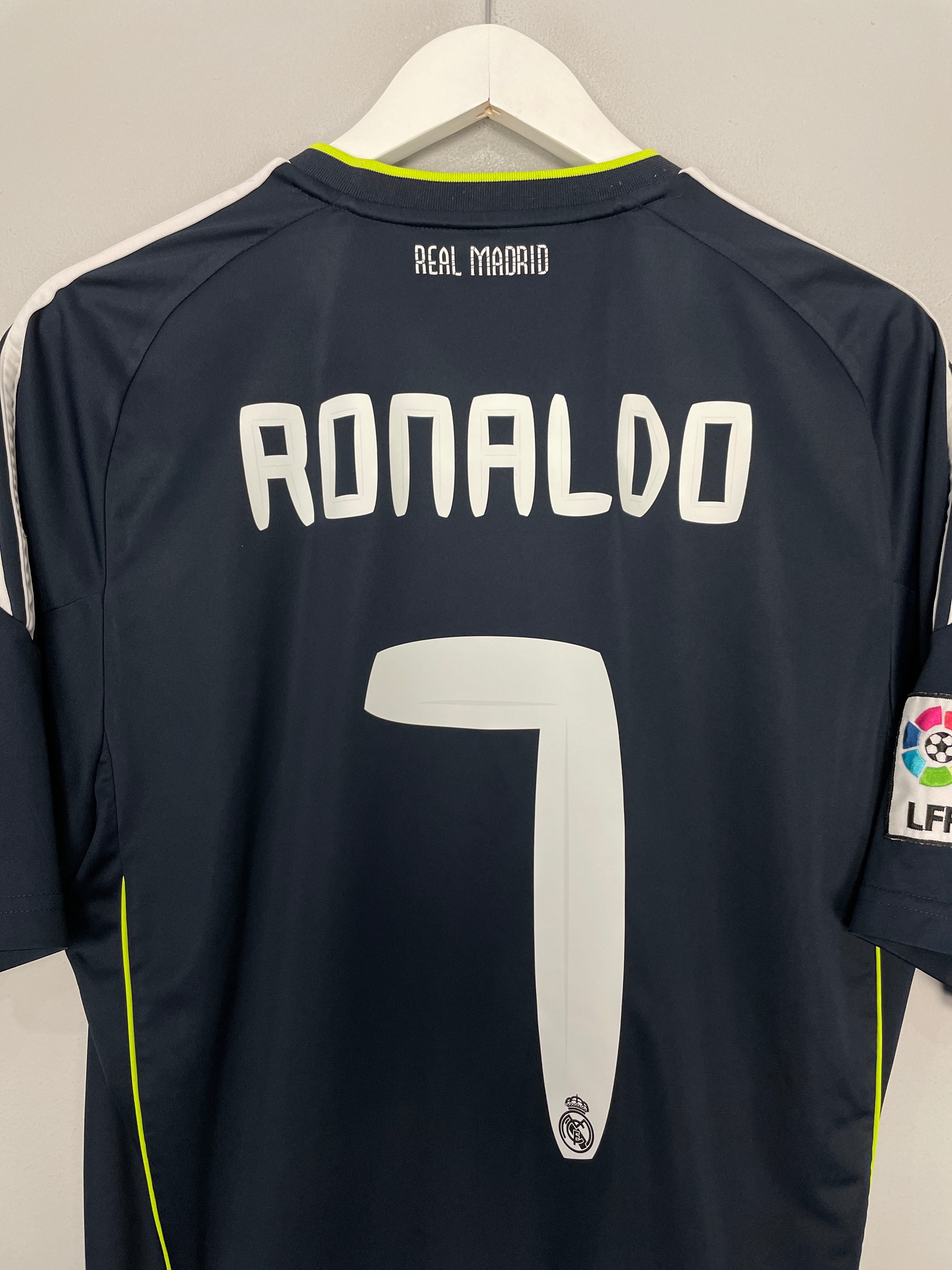 Shop 2010/11 REAL MADRID RONALDO #7 AWAY SHIRT (XL) ADIDAS, classic football shirts, vintage football shirts & retro soccer jerseys at Cult Kits