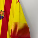 Shop 2013/15 BARCELONA MESSI #10 AWAY SHIRT (XL) NIKE, classic football shirts, vintage football shirts & retro soccer jerseys at Cult Kits