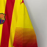 Shop 2013/15 BARCELONA MESSI #10 AWAY SHIRT (XL) NIKE, classic football shirts, vintage football shirts & retro soccer jerseys at Cult Kits