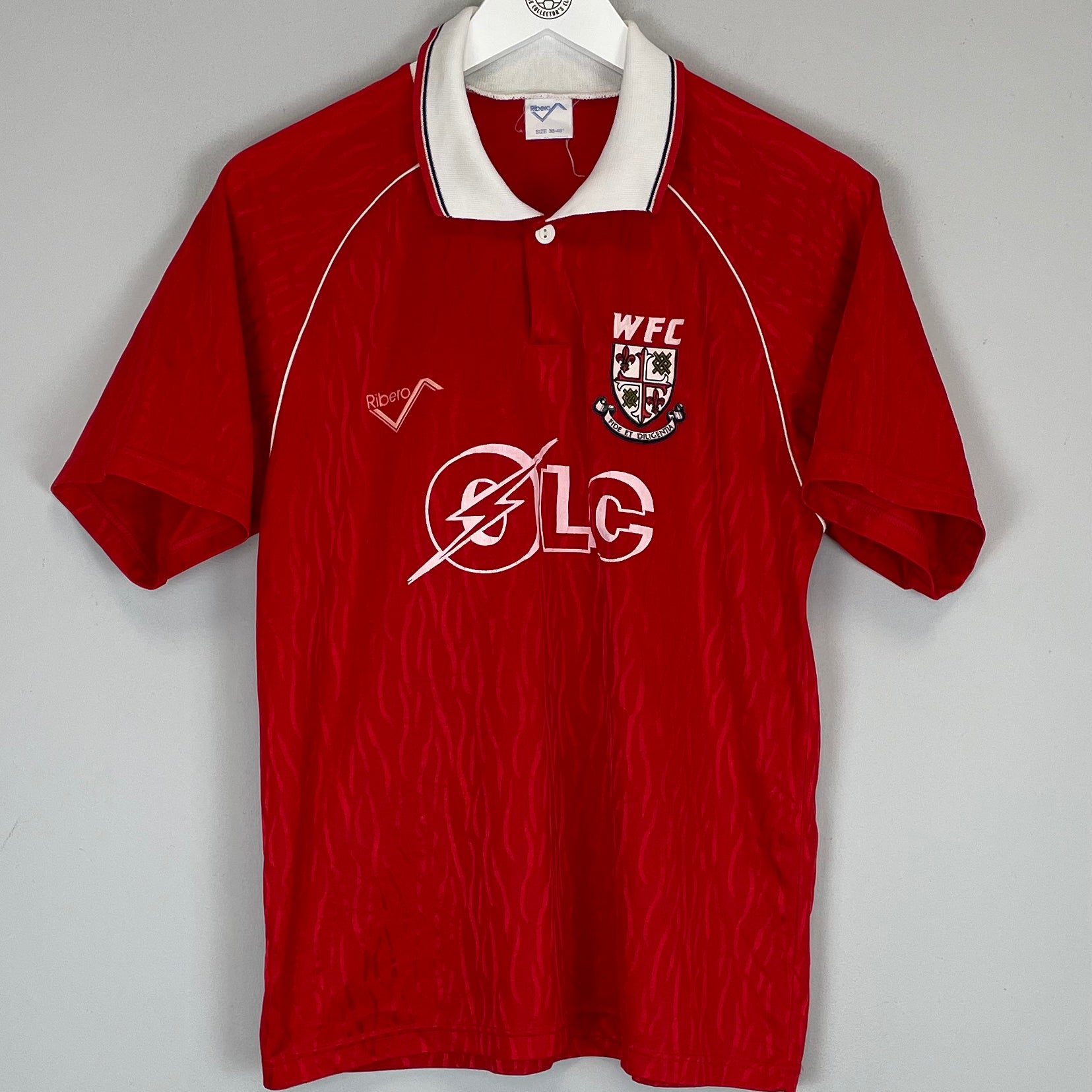 Shop 1990/92 WOKING HOME SHIRT (M) RIBERO, classic football shirts, vintage football shirts & retro soccer jerseys at Cult Kits