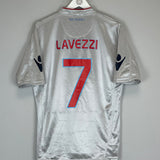 2009/10 NAPOLI LAVEZZI #7 AWAY SHIRT (M) MACRON