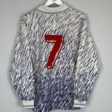 1991/93 ATALANTA #7 L/S AWAY SHIRT (M) LOTTO