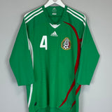 2008/09 MEXICO R.MARQUEZ #4 HOME SHIRT (L) ADIDAS