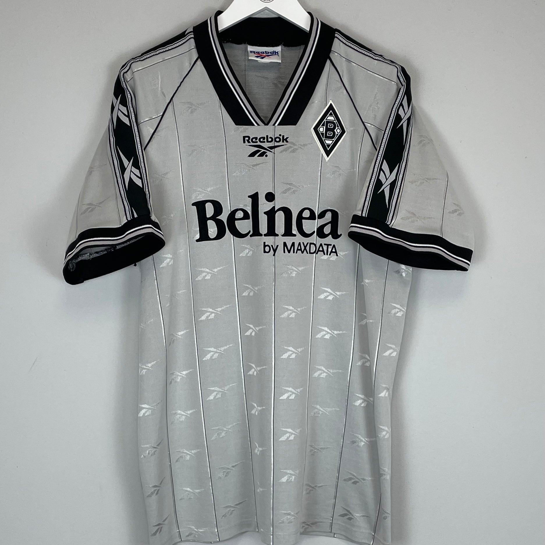 Shop 1997/98 MONCHENGLADBACH HOME SHIRT (L) REEBOK, classic football shirts, vintage football shirts & retro soccer jerseys at Cult Kits
