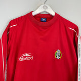 Shop 2001/02 MEXICO JUMPER (XL) ATLETICA, classic football shirts, vintage football shirts & retro soccer jerseys at Cult Kits