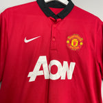Shop 2013/14 MANCHESTER UNITED V.PERSIE #20 HOME SHIRT (L) NIKE, classic football shirts, vintage football shirts & retro soccer jerseys at Cult Kits