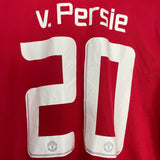 Shop 2013/14 MANCHESTER UNITED V.PERSIE #20 HOME SHIRT (L) NIKE, classic football shirts, vintage football shirts & retro soccer jerseys at Cult Kits