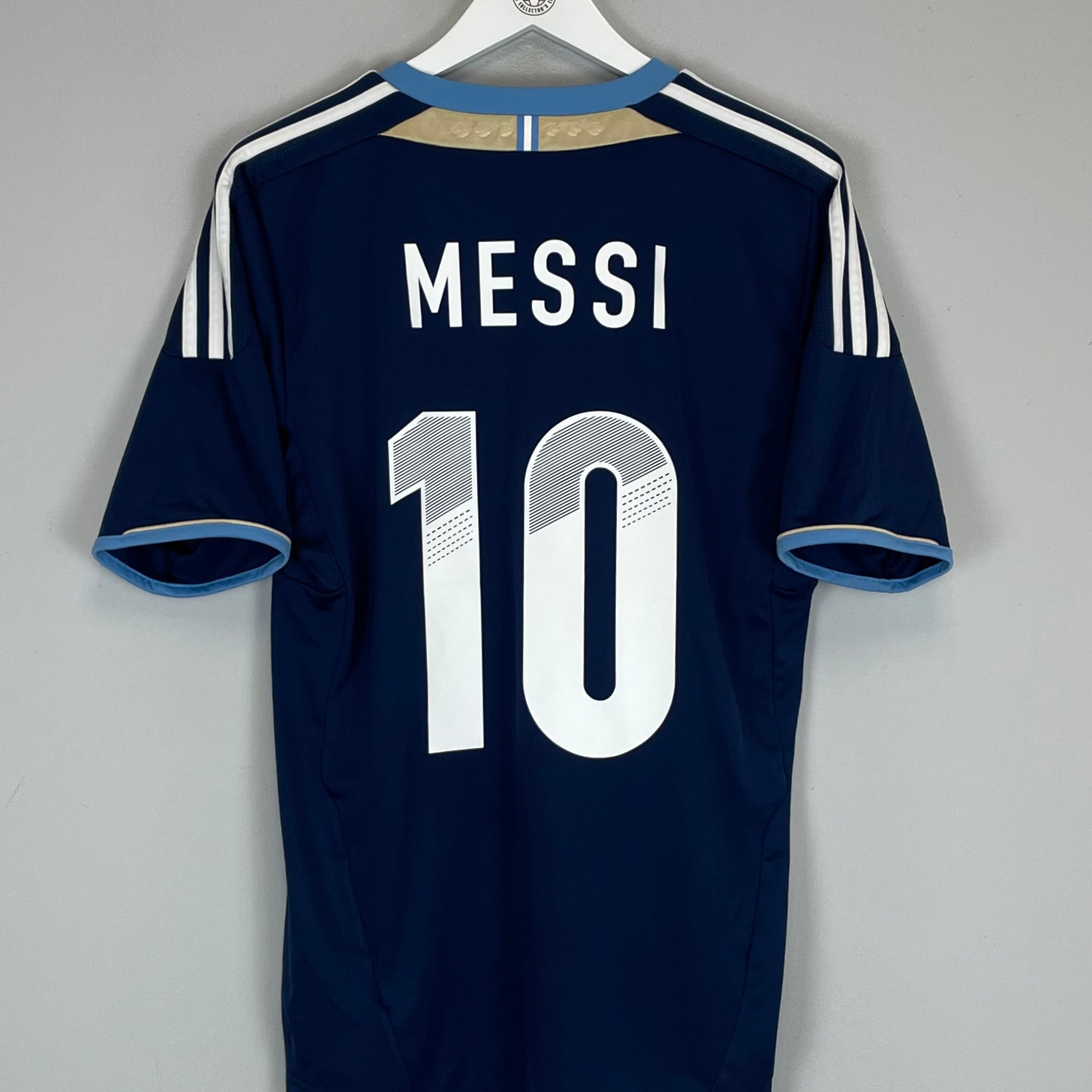 Shop 2011/13 ARGENTINA MESSI #10 AWAY SHIRT (M) ADIDAS, classic football shirts, vintage football shirts & retro soccer jerseys at Cult Kits