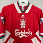Shop 1993/95 LIVERPOOL HOME SHIRT (M) ADIDAS, classic football shirts, vintage football shirts & retro soccer jerseys at Cult Kits