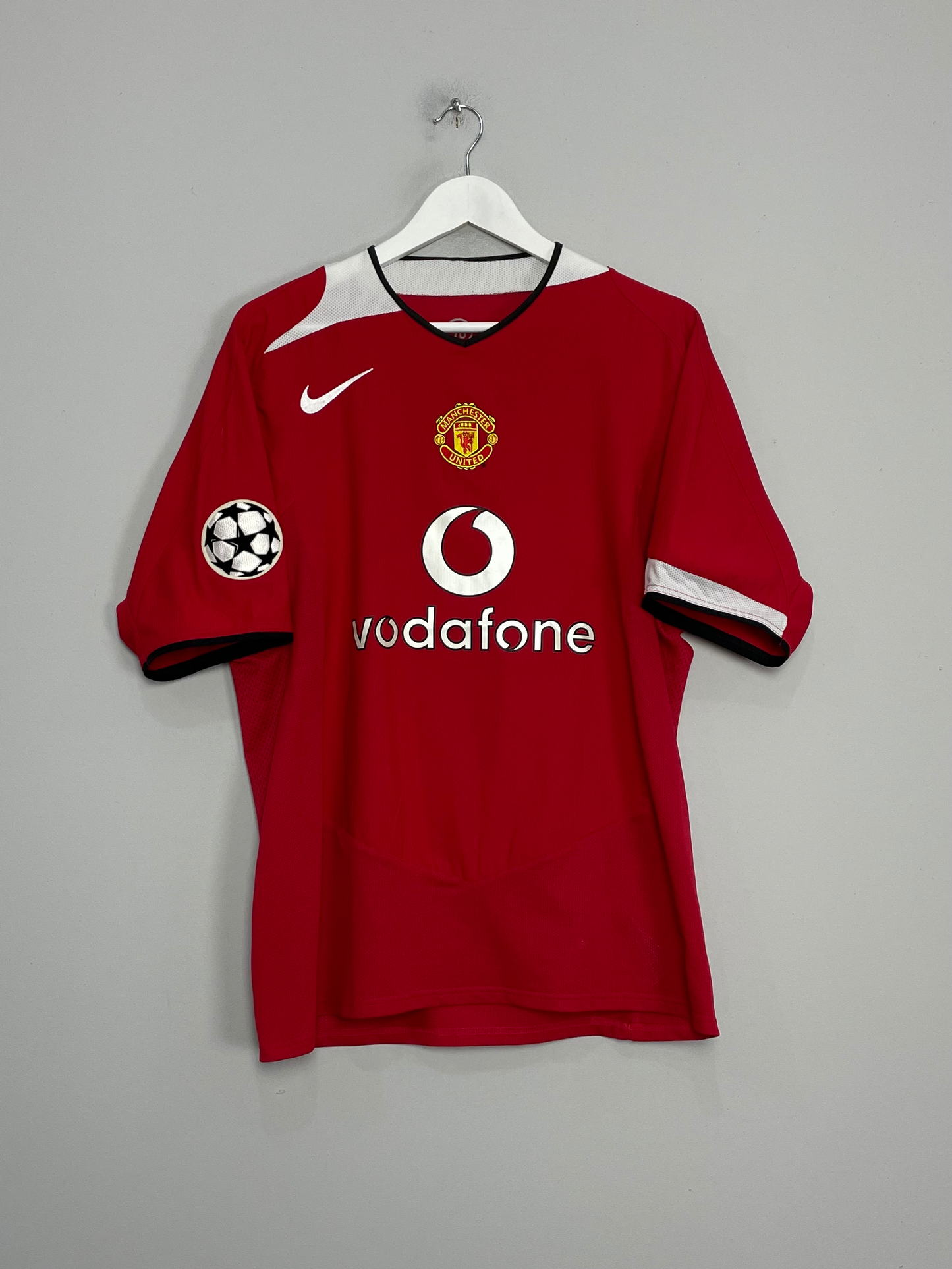 2004/06 MANCHESTER UNITED SMITH #14 C/L HOME SHIRT (L) NIKE